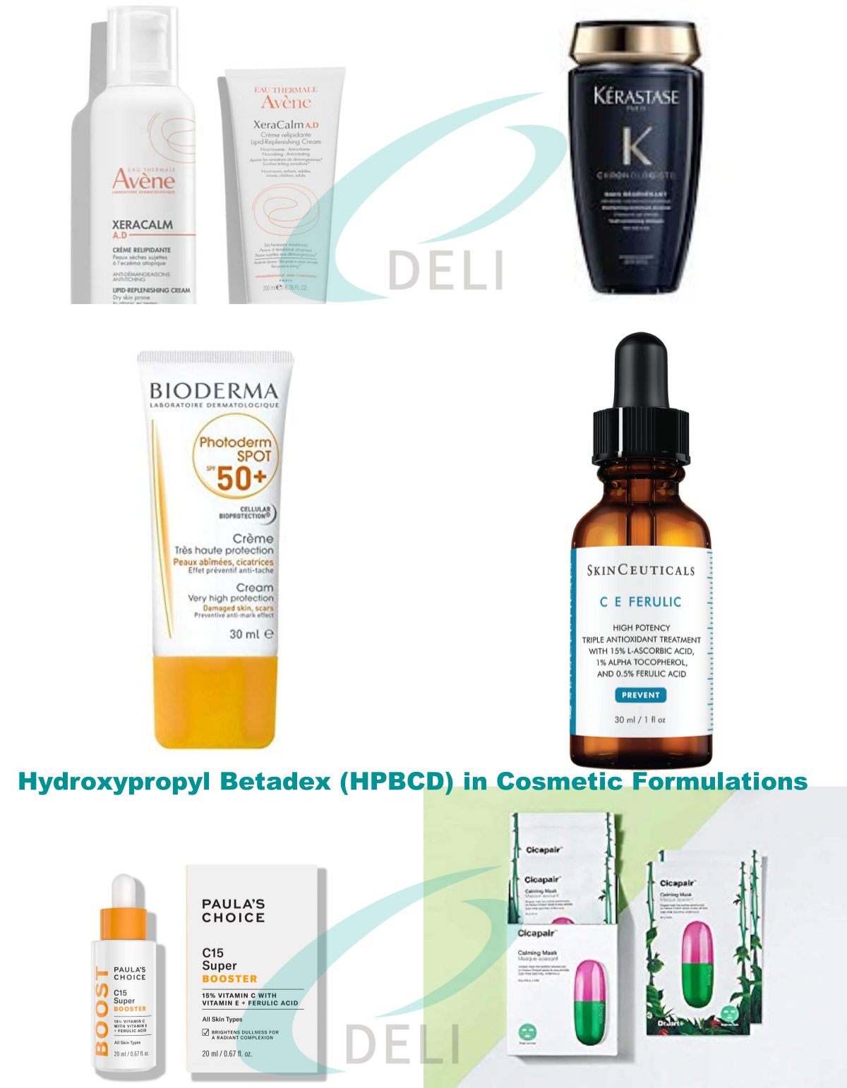 Applications avancées de l'hydroxypropyl betadex (HPBCD) dans les formulations cosmétiques: mécanismes, avantages et exemples de produits commerciaux