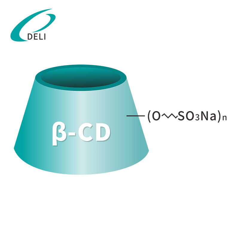 Sodium CAS d'éther sulfobutylique de Betadex AUCUN sodium de cyclodextrine bêta de sulfobutyle 182410-00-0